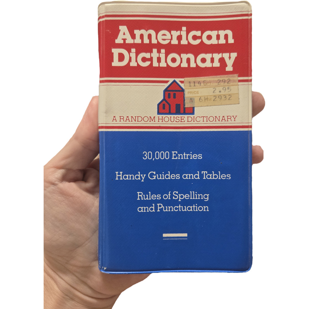 American Dictionary Random House Handy Pocket Edition 30,000 Entries